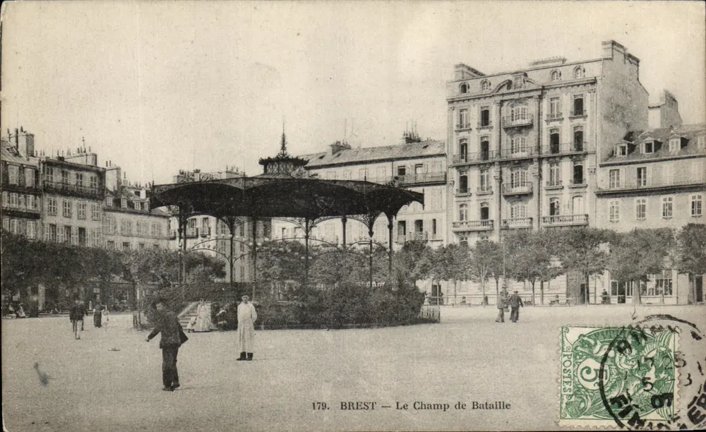 BREST — O Campo de Batalha — Editor: POSTES, n° 179 - Frente