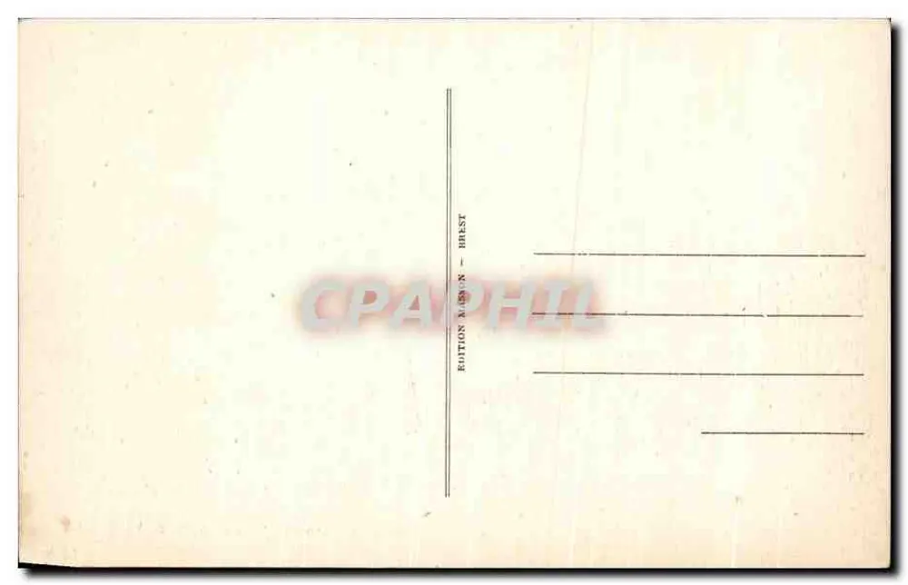 Porto de Comércio em direção ao ponte de Plougasnet — Brest — Edição da Casa — n° LL.91 - Verso
