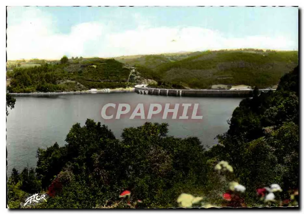 Le Lac du Barrage — Bort-les-Orgues (Corrèze) — Éditions Florcolor - Frente