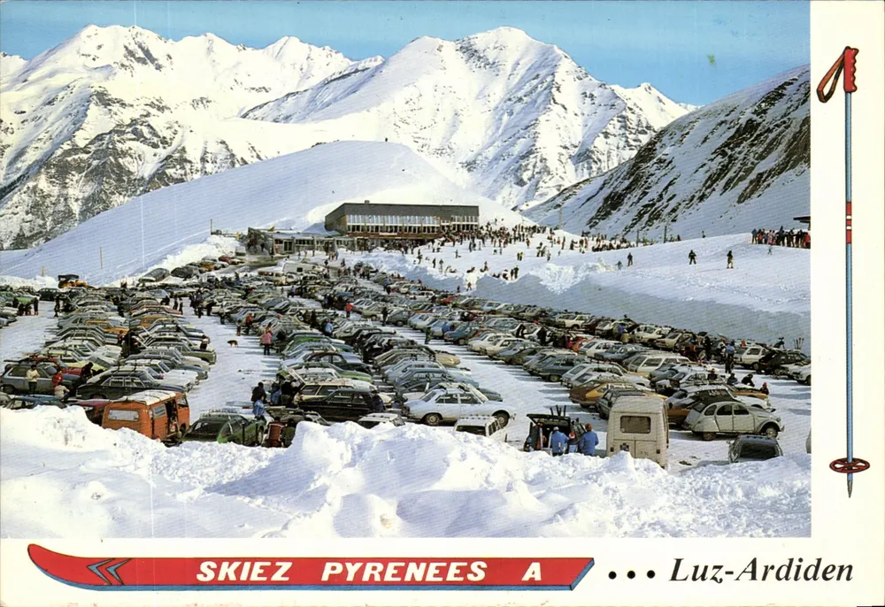 Esqui em Luz-Ardiden — Pirineus — Edição A, Lourdes - Frente