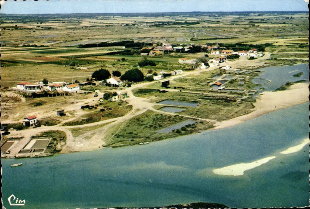 Der Hafen von La Guittière — Umgebung von Talmont (85, Vendée) — CIM - Vorderseite