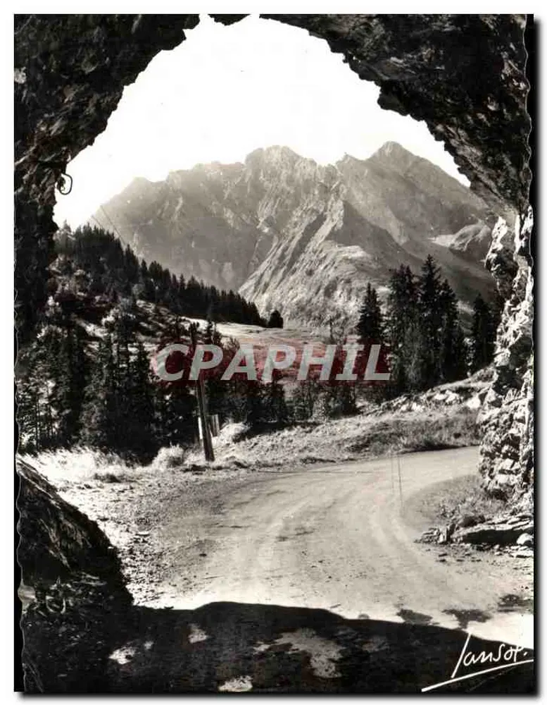 Ansicht des Col des Aravis — Tunnel — Éditions Jansot - Vorderseite