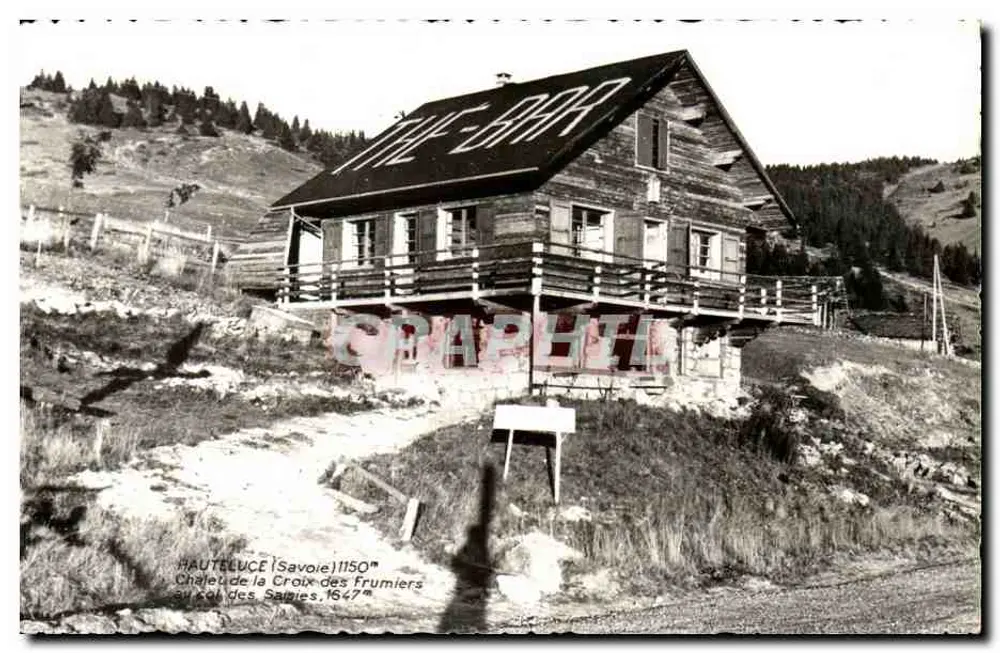 Chalet de la Croix des Frumiers — Haute-Luce (Savoie) 1150m — Graphil - Vorderseite