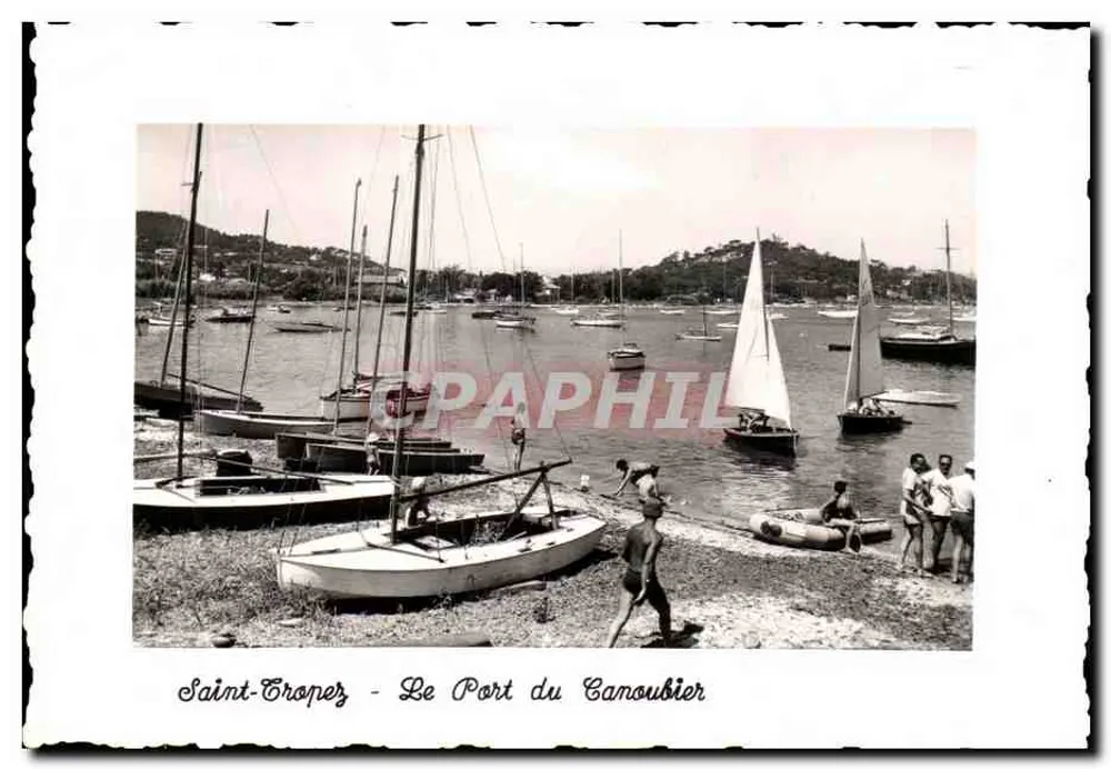 Saint-Tropez - Der Hafen Canoubier - Vorderseite