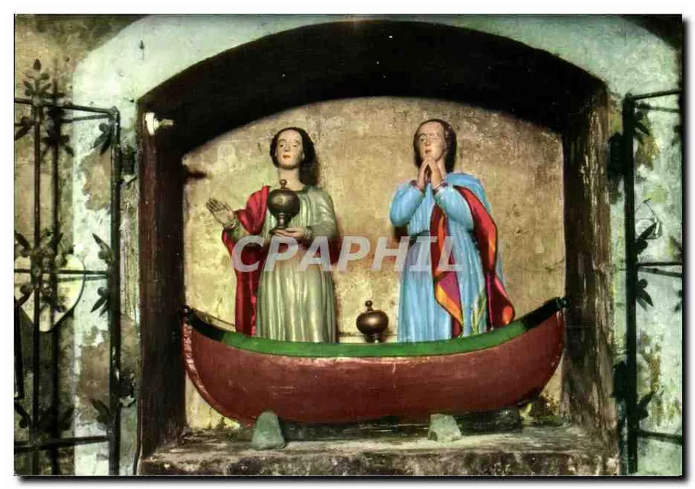 Saintes Maries de la Mer — A Barca das Santas — Edições Matis, Nice - Frente