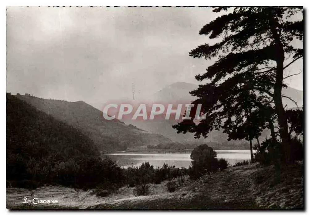 A Garça — Efeito do sol no lago Chambon — Edição A Garça, Vichy - Frente