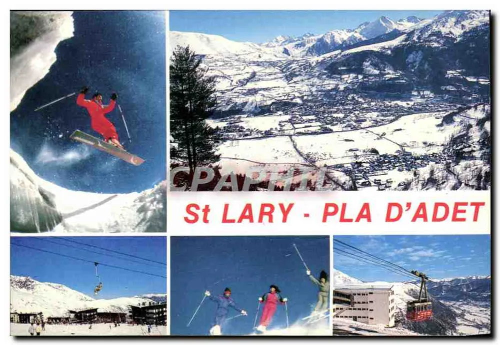 St LARY - PLA D'ADET — estação de esqui — editor S.8 - Frente