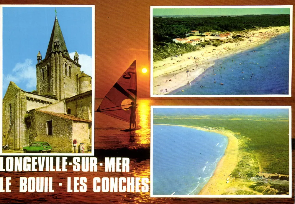 Longeville-sur-Mer — Le Bouil - Les Conchés — Artaud Éditeurs - Frente