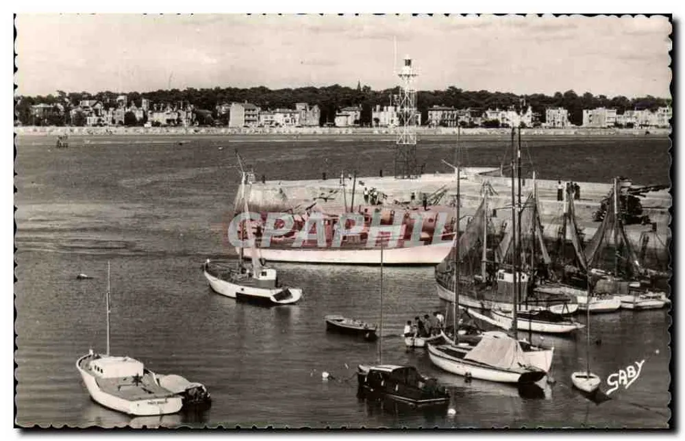 O Porto e os Yachts — Royan — Edições Gaby - Frente