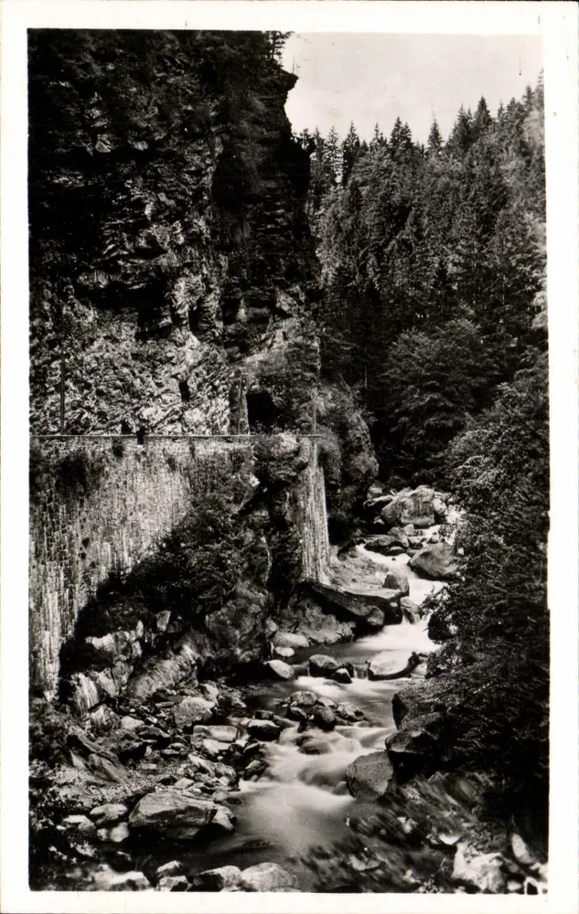 Gorges der Arly und Tunnel — Route von Uglie nach Flumet — L. Mohand, Verlag (Mécey-le-Savoie) - Vorderseite