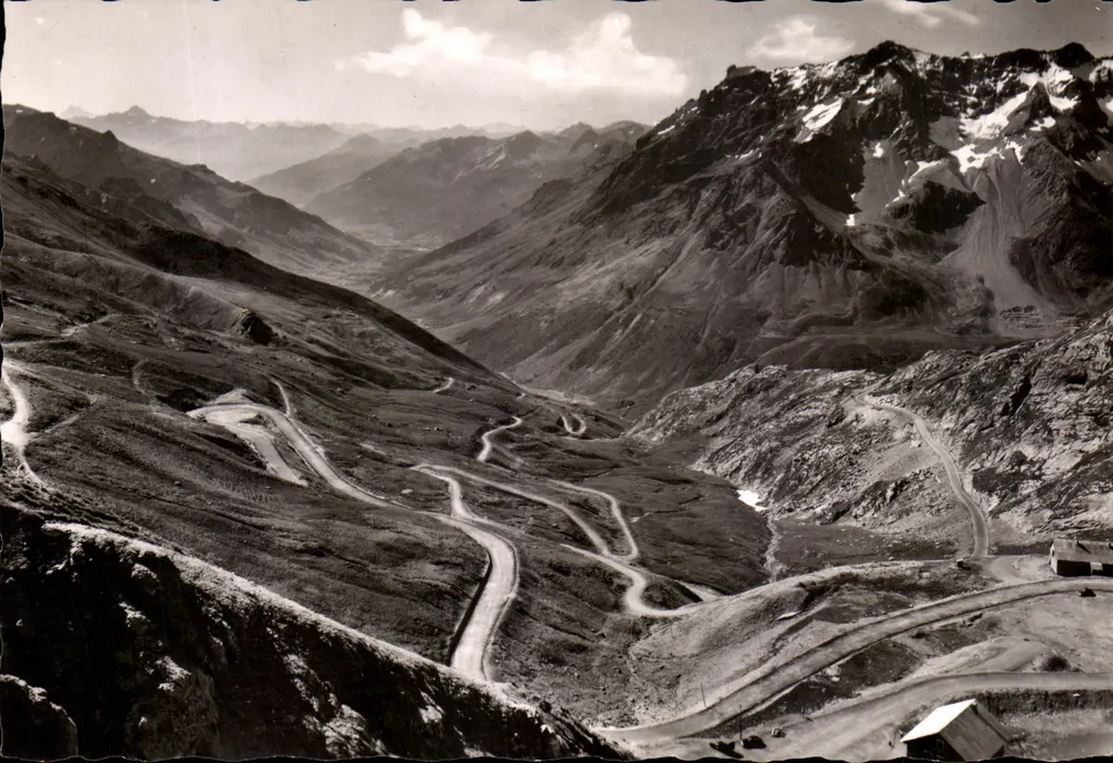 Col du Galibier — Ansicht der Guisane-Tal — Éditions Clapier - Vorderseite