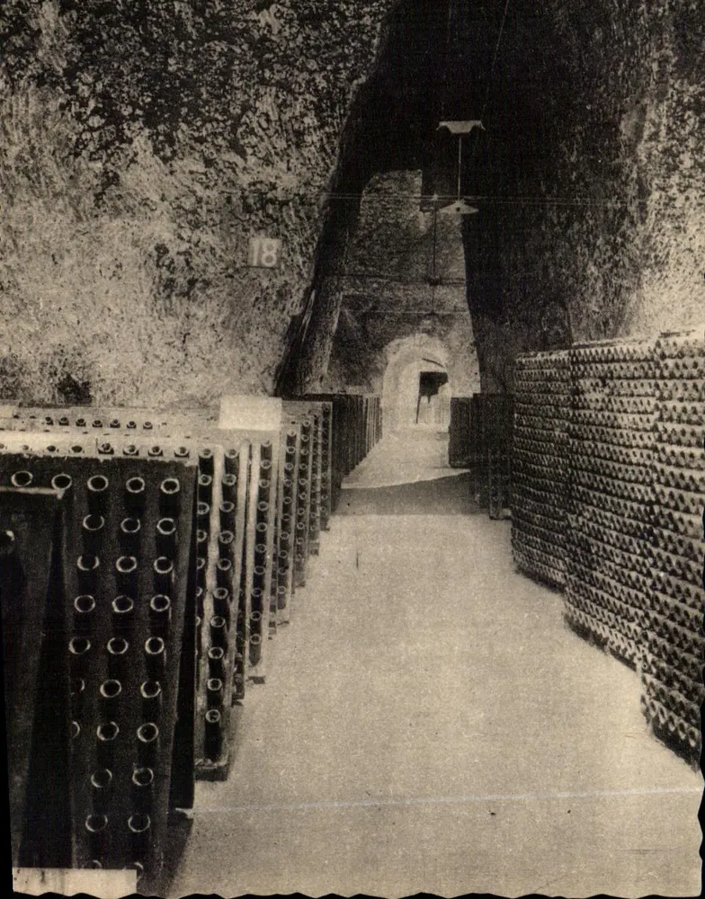 Unterirdische Keller der Pommery-Haus — Reims — Verlag Champagne Pommery & Greno - Vorderseite