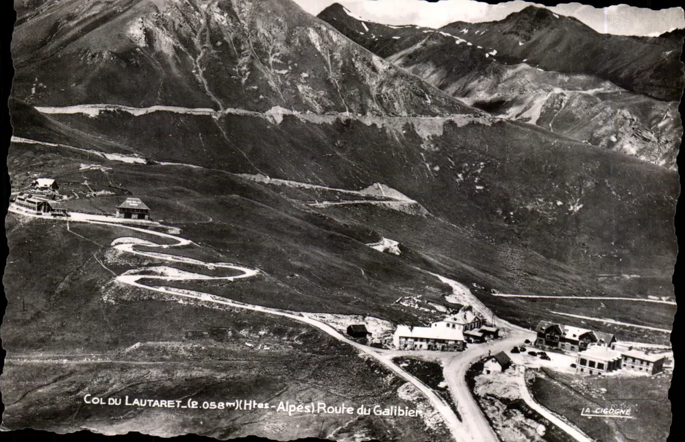 Col do Lautaret (2.058 m) — Altos-Alpes, Estrada do Galibier — editor La Cigogne - Frente