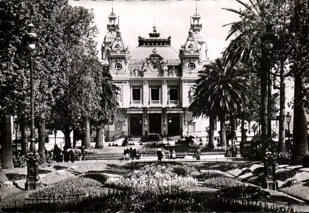 Monte-Carlo — Die Gärten und das Casino — Edition LA CICOGNE - Vorderseite