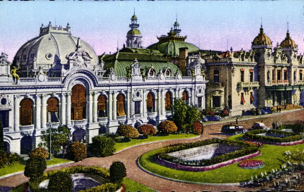 Monte-Carlo — Kasyno — Wydawnictwo 'la Cigogne' n°1535 - Awers