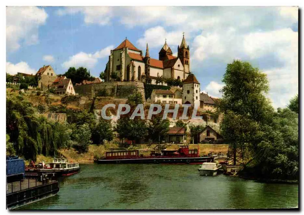 Breisach am Rhein — St-Stephans-Münster und Fresken von Martin Schongauer — Foto - Mühlbach Breisach am Rhein - Vorderseite