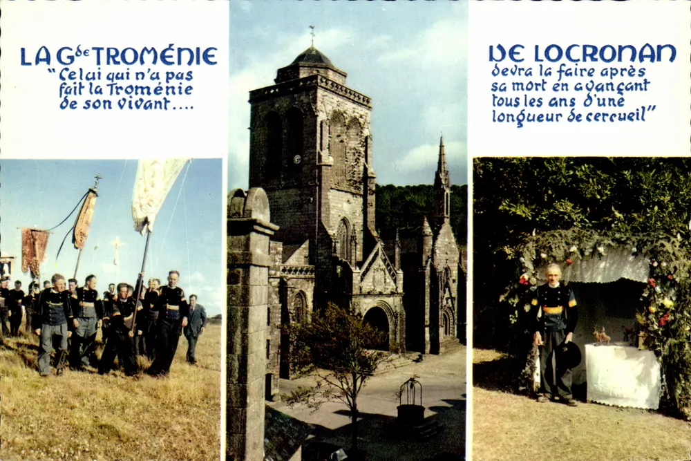 Locronan und seine Troménie — Éditions Iris Jos, MX 445 - Vorderseite