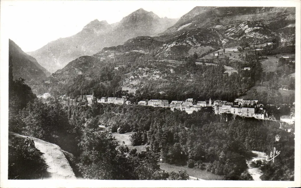 St-Sauveur - Vista Geral — Pyrénées-Océan — Editora La Houche, n°1383 - Frente
