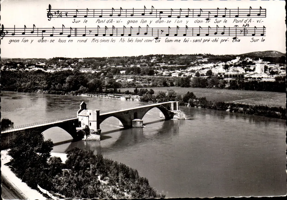 Ponte Saint-Bénézet — Avignon — Éditions S.E.P.T. - Frente