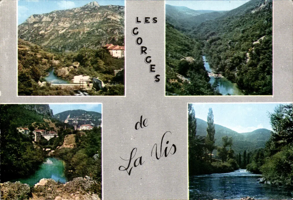 As Gorges da Vis — Vista geral — Éditions Lumière, Lyon - Frente