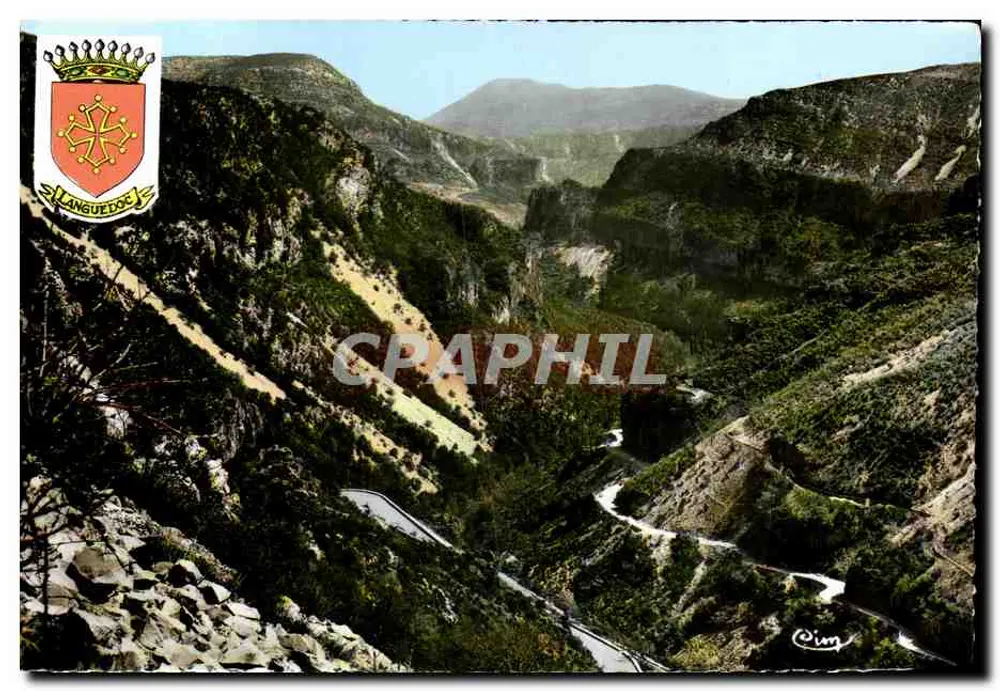 Gorges van Navacelles — Cirque van Navacelles (Gard) — Comblier Imp. Macon - Voorkant