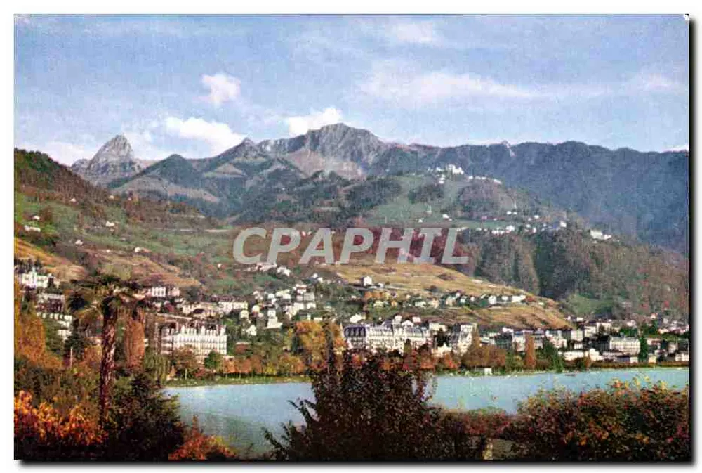 Montreux und Rochers-de-Naye — Anfang Oktober — Editions du Tourisme Montreux - Vorderseite