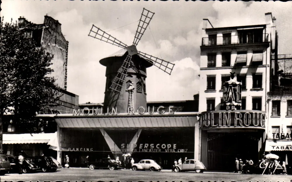 Le Moulin Rouge — Montmartre — Éd. André Leconte & Guy, Nr. 3144 - Vorderseite