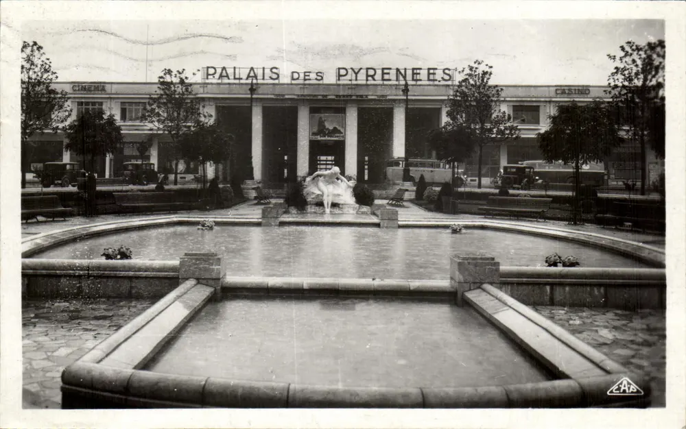 Palácio dos Pirineus — Pau — editor C.H.A. - Frente