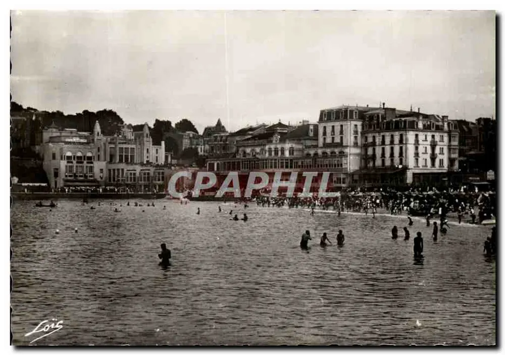 Dinard — A praia da Écluse no horário do banho — Edição SAVY - Bonneville - Frente