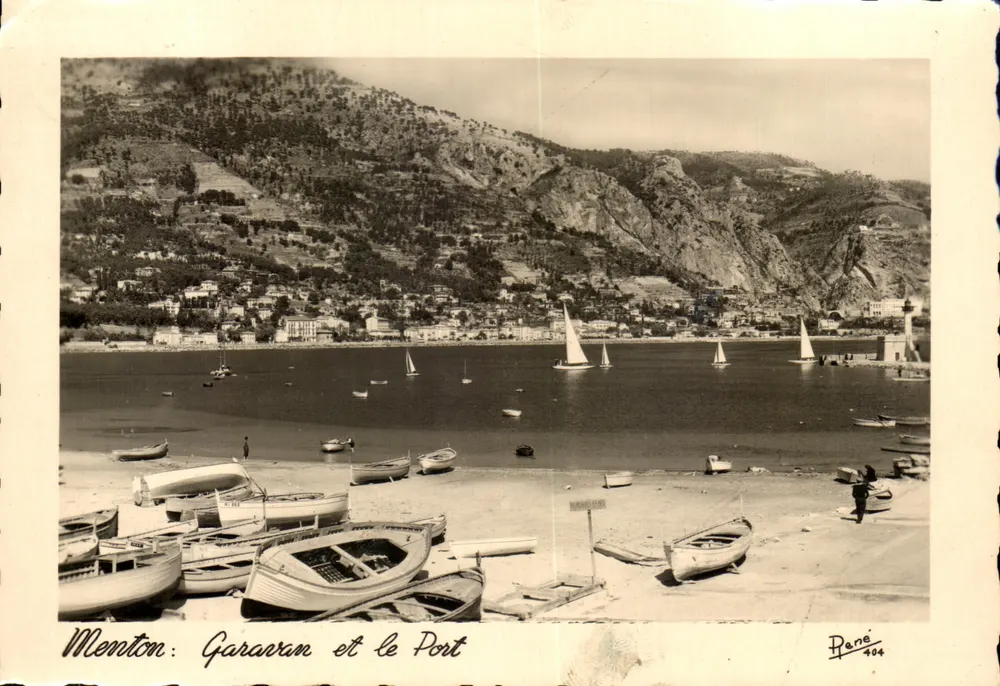 Menton: Garavan e o Porto — Plene 404 - Frente