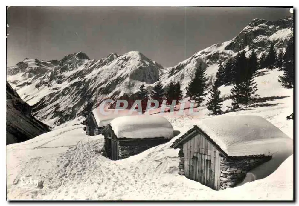 Höfe im Winter — Saint-Jean-d'Aulps — Editions EDY - Vorderseite