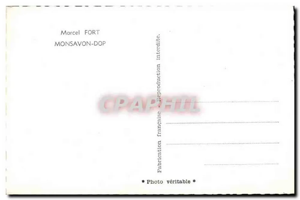 मार्सेल फोर्ट — स्टूडियो वालोंस — मार्सेल फोर्ट मॉंसावॉन-डॉप - पीछे