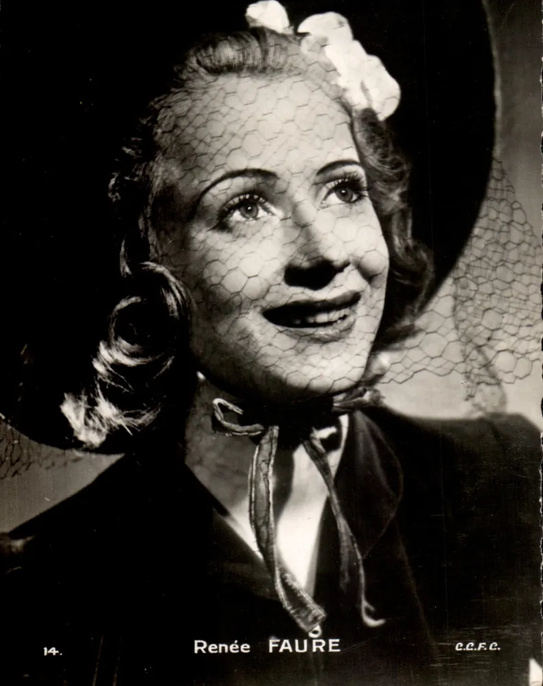 Renée Faure — retrato — C.C.F.C. n°14 - Frente