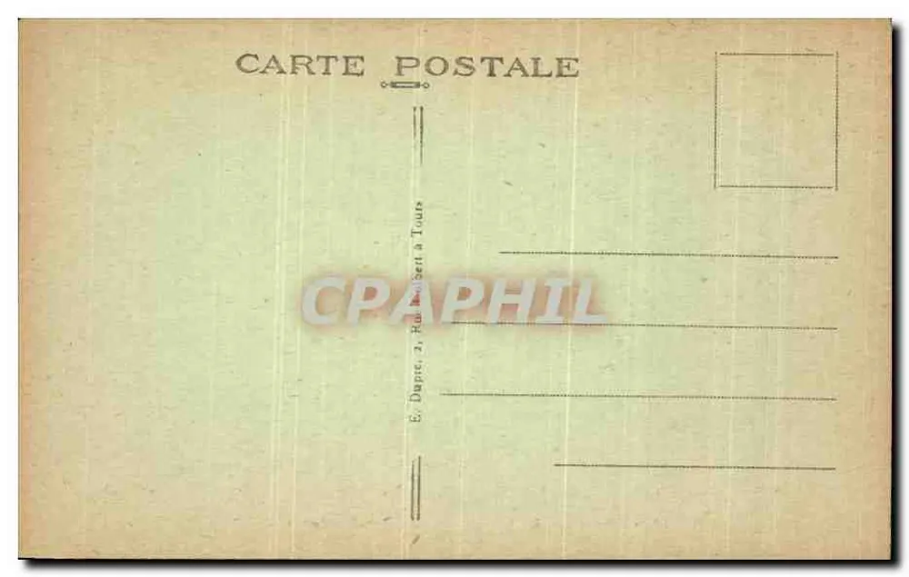 Loches (Loire-et-Loire) — Sala delle Torture — Editore A. P. - Verso