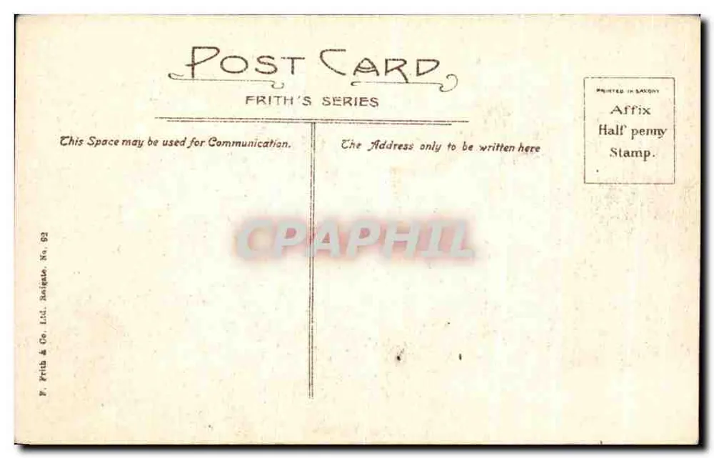 वेस्टमिन्स्टर एब्बी, कोरोनेशन चेयर — फ्रिथ की श्रृंखला, संख्या 93 - पीछे