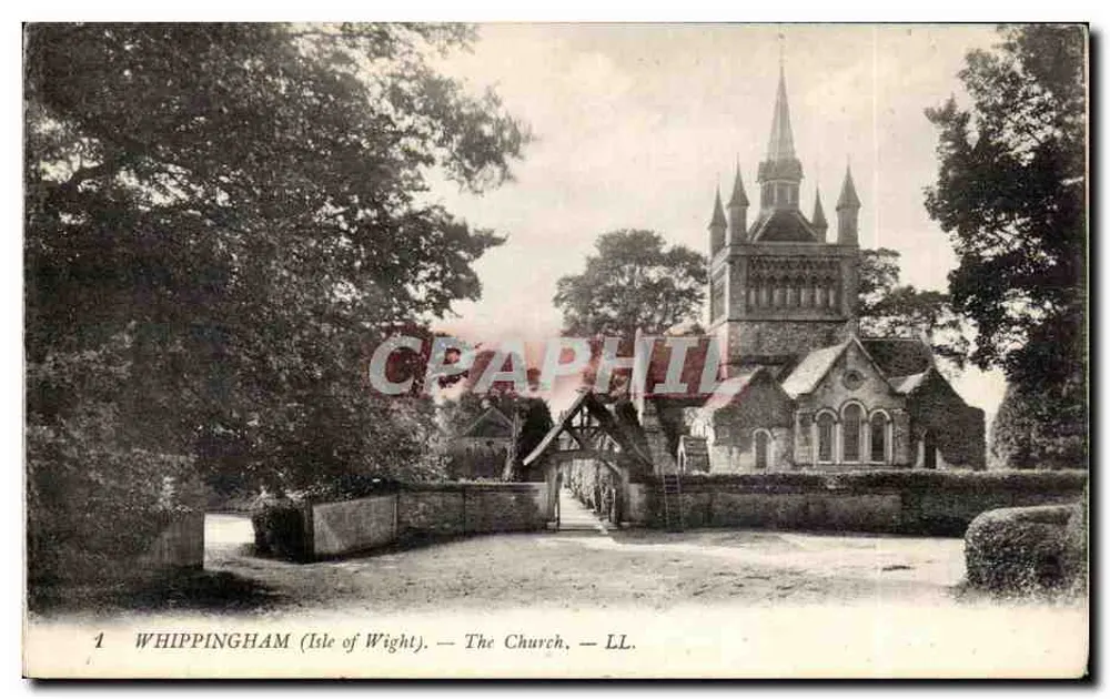 Whippingham (Isle of Wight) — Die Kirche — LL. - Vorderseite