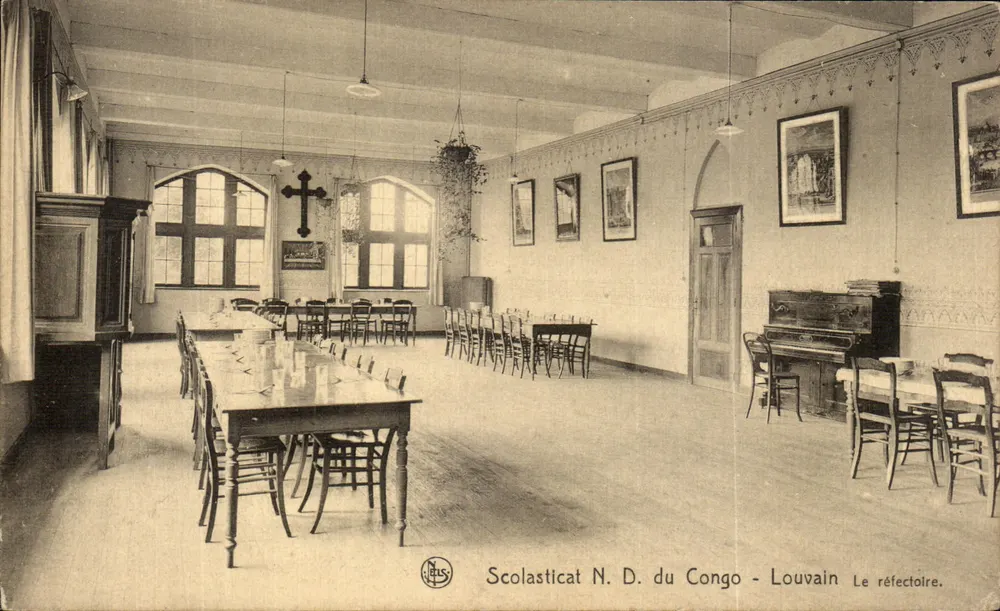 Scolasticat N.D. des Kongo - Louvain — Das Refektorium — Verleger Neis, Nr. 175 - Vorderseite