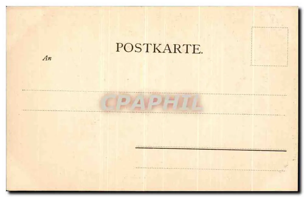 Vestíbulo — Herrenchiemsee — Julius Kopp, München, No. 700 - Verso