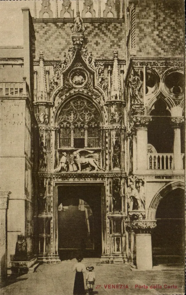 VENEZIA Porta della Carta — editor desconhecido, n° 27 - Frente