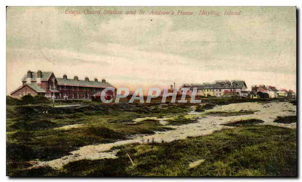 Küstenkirche Station und St. Andrews Home, Hayling Island — Verlag S. Parker & Co. - Vorderseite