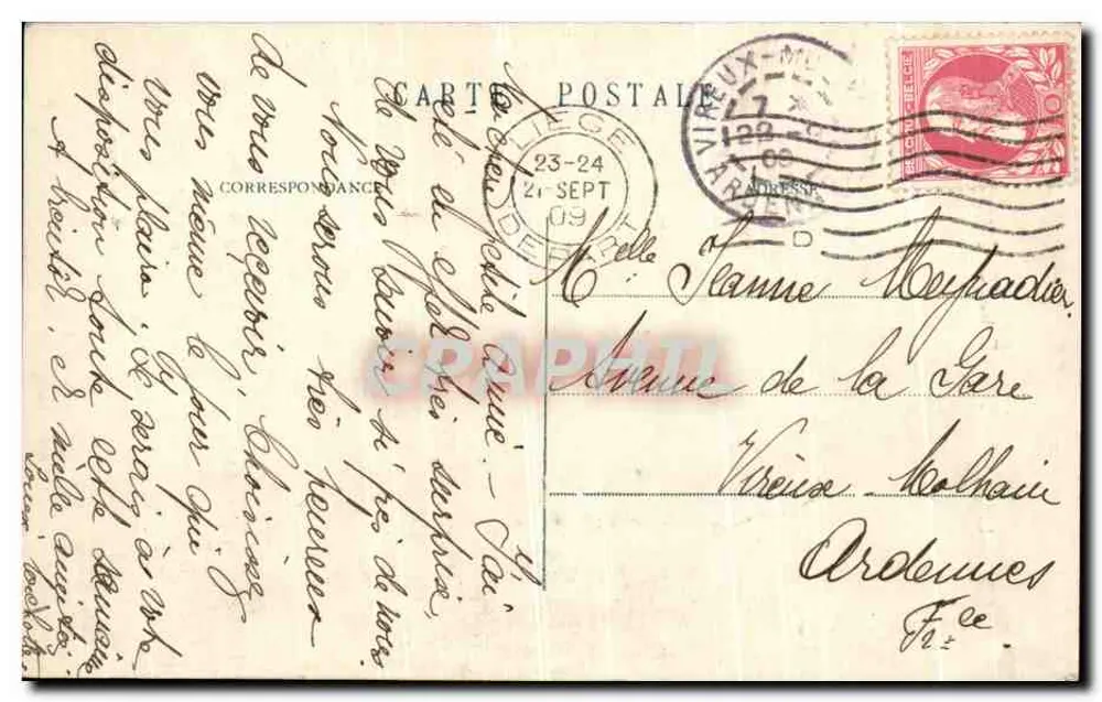 Liège - Igreja de São Jacinto — E. Dumont, Liège, n°80 - Verso