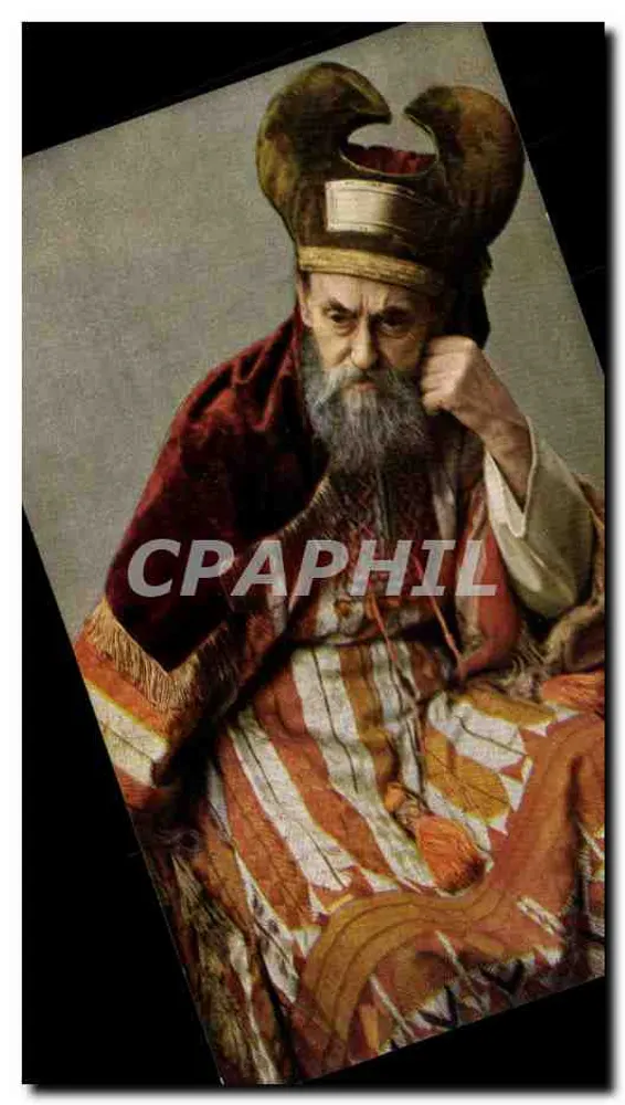 Papież — Passionsspiele Oberammergau 1922 — Wydawca: F. Bruckmann A.-G., Monachium - Awers