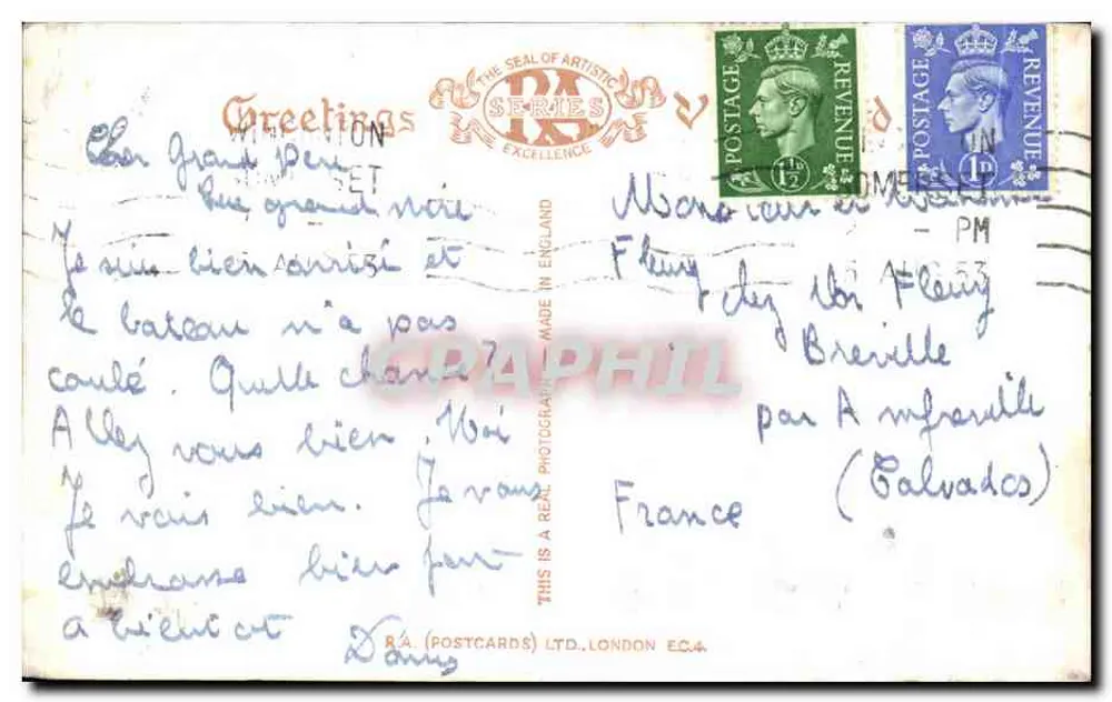 Kirche Saint-Pierre und Saint-Paul — Wincanton — C 9856 - Rückseite