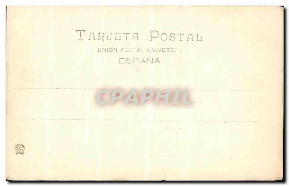 Palacio de El Escorial: Despacho del Rey — M. Moreno, fot.—Madrid - Rückseite