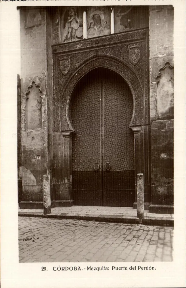 Córdoba - Moschee: Tor der Vergebung — unbekannter Verleger, Nr. 29 - Vorderseite