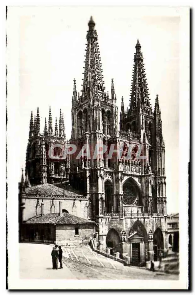 Burgos — Catedral: fachada principal — Éditions García García - Frente