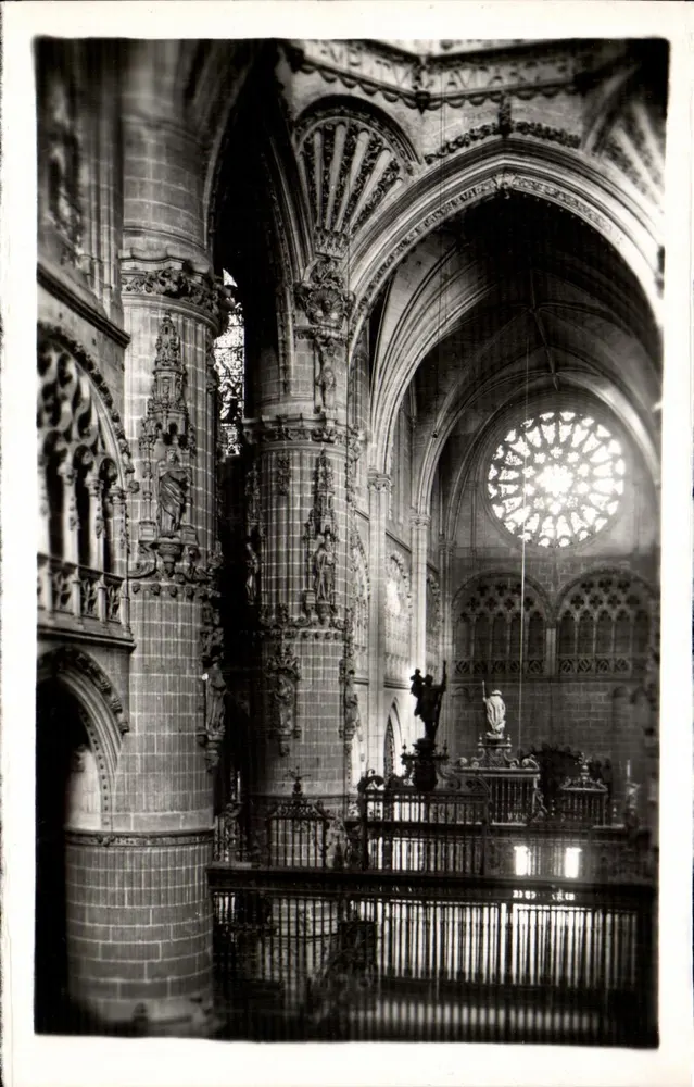 Burgos — Kathedrale: Nave des Querhauses — Verlag Gacía Gascón, Serie 16 - Vorderseite