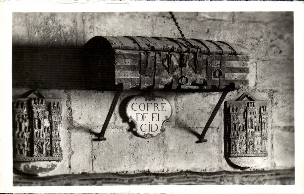 Cofre del Cid — Kathedrale von Burgos — García Carrapella Verlag - Vorderseite