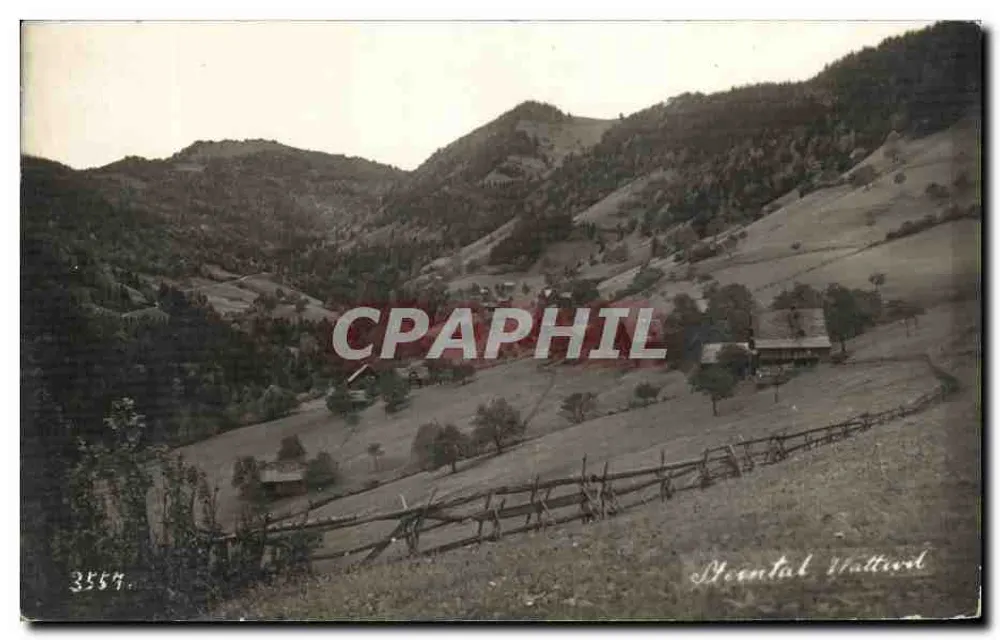 Montal Wattwil — vista de montanha — A. Hane, Nonschöll, CH - Frente