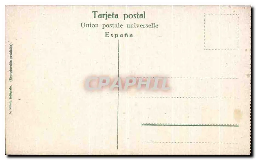Barcelona — Calle de Argüelles (Gran Via Diagonal) — L. Roisin, fot. Barcelona, n°44 - Rückseite